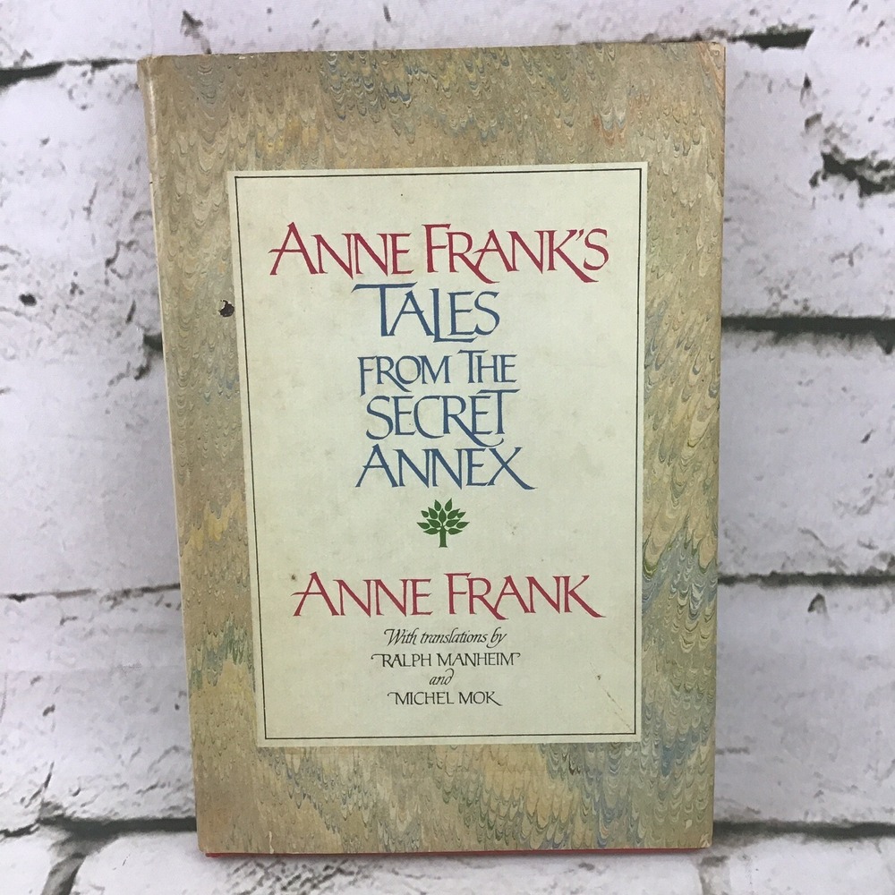 Vintage 1983 Book Club Anne Frank's‎ Tales from the Secret Annex by Anne Frank
